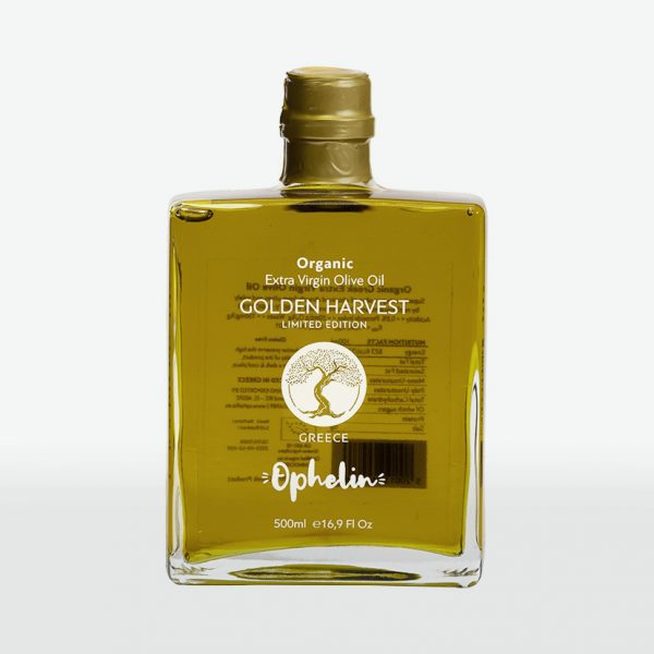Органическое, оливковковое масло Extra Virgin Olive Oil, первого холодного отжима GOLDEN HARVEST(золотой урожай) 500мл