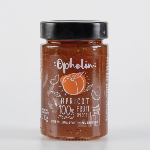 100% Абрикосовый джем Ophellia  212 мл